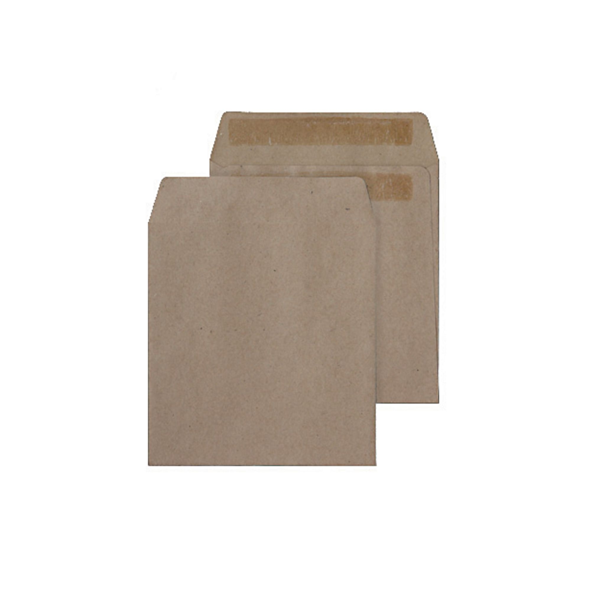Manilla Buff Gummed Pocket Envelopes - Box of 1000